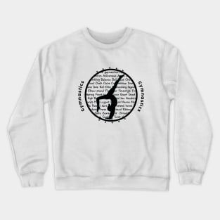 Gymnastics Circle Symbol Crewneck Sweatshirt